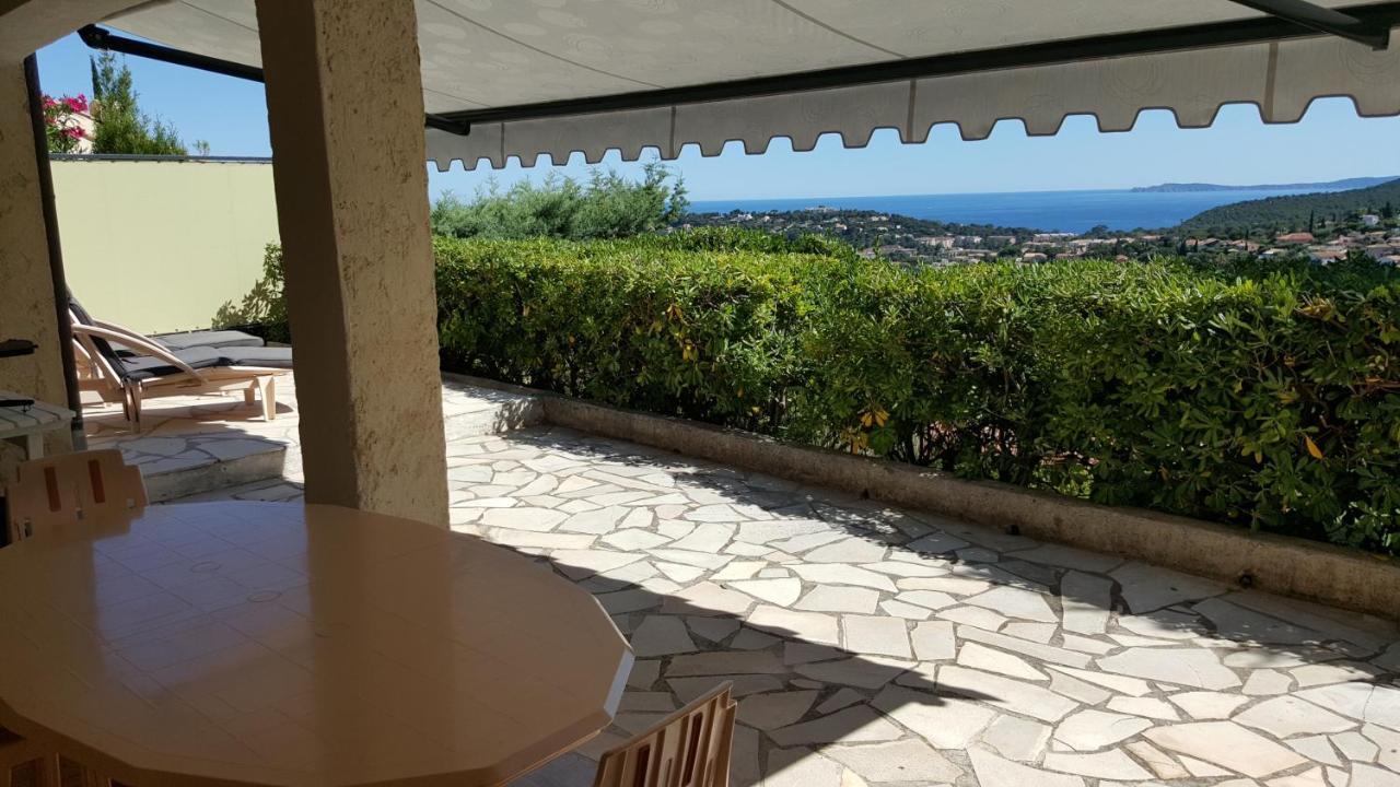 Appartement Rez De Jardin Dans Villa Vue Mer กาวาแลร์-ซูร์-แมร์ ภายนอก รูปภาพ